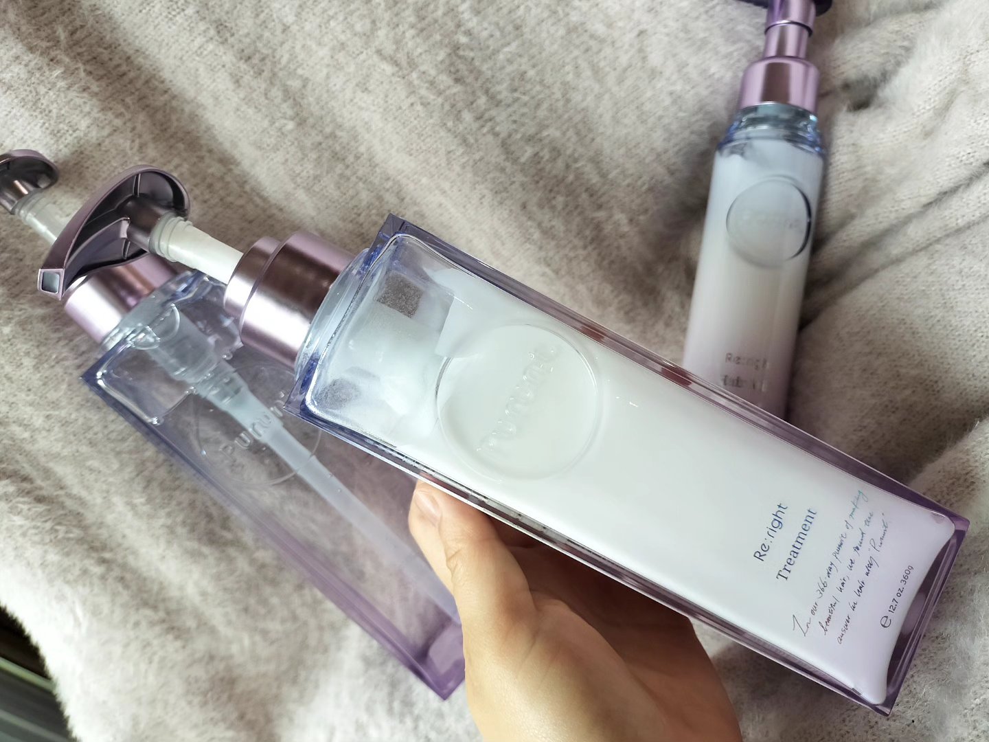 プルント リライト美容液ヘアミルク/Purunt./ヘアミルクを使ったクチコミ（3枚目）