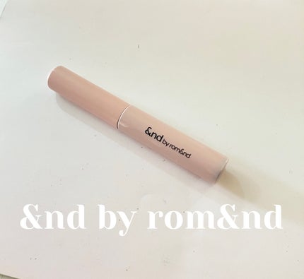 メロウボリュームマスカラ/&nd by rom&nd/マスカラを使ったクチコミ(1枚目)