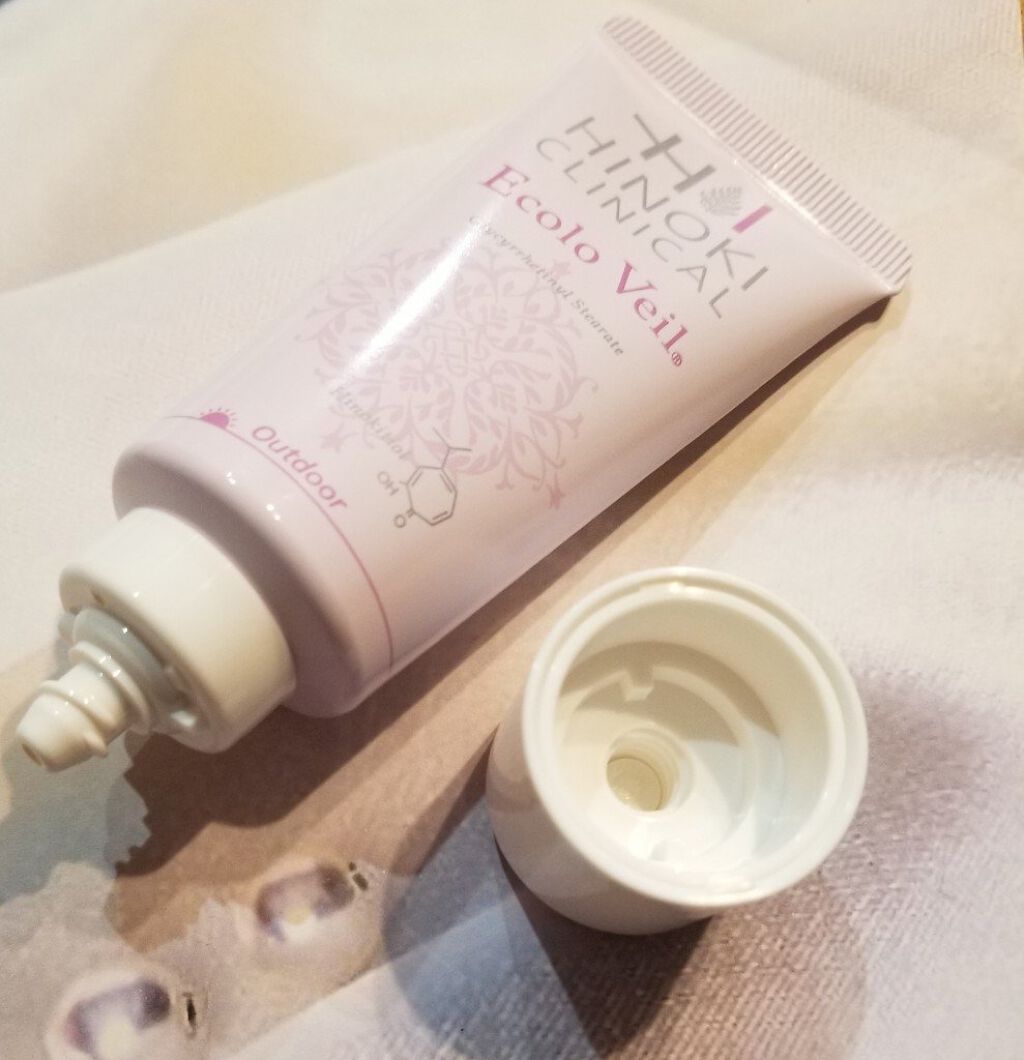 エコロヴェール/ヒノキ肌粧品/日焼け止めクリームを使ったクチコミ（2枚目）