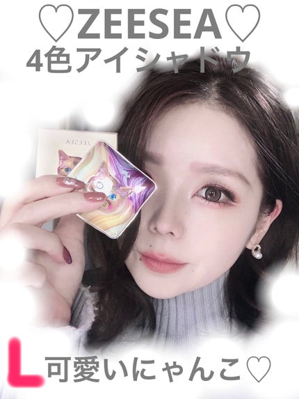 アニマルアイシャドウ(4シェード)/ZEESEA/アイシャドウパレットを使ったクチコミ(1枚目)