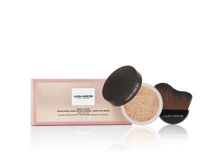 ローラ メルシエ メイク イット グロウ トランスルーセント ルース セッティング パウダー グロウ ウィズ ブラシ