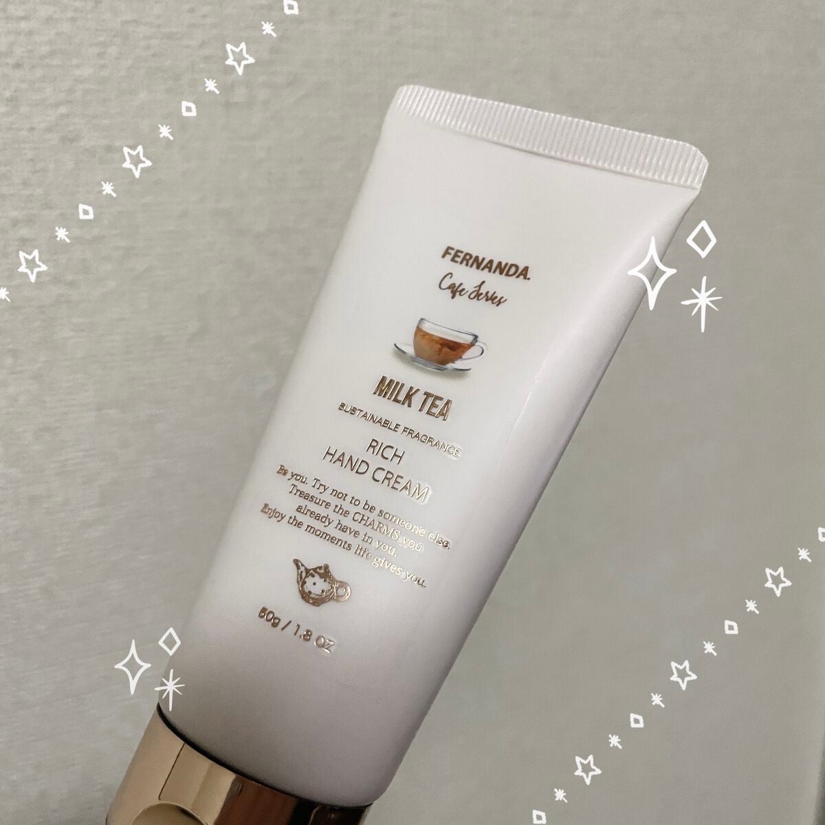 フレグランスリッチハンドクリーム(ミルクティー)/フェルナンダ/ハンドクリームを使ったクチコミ(1枚目)