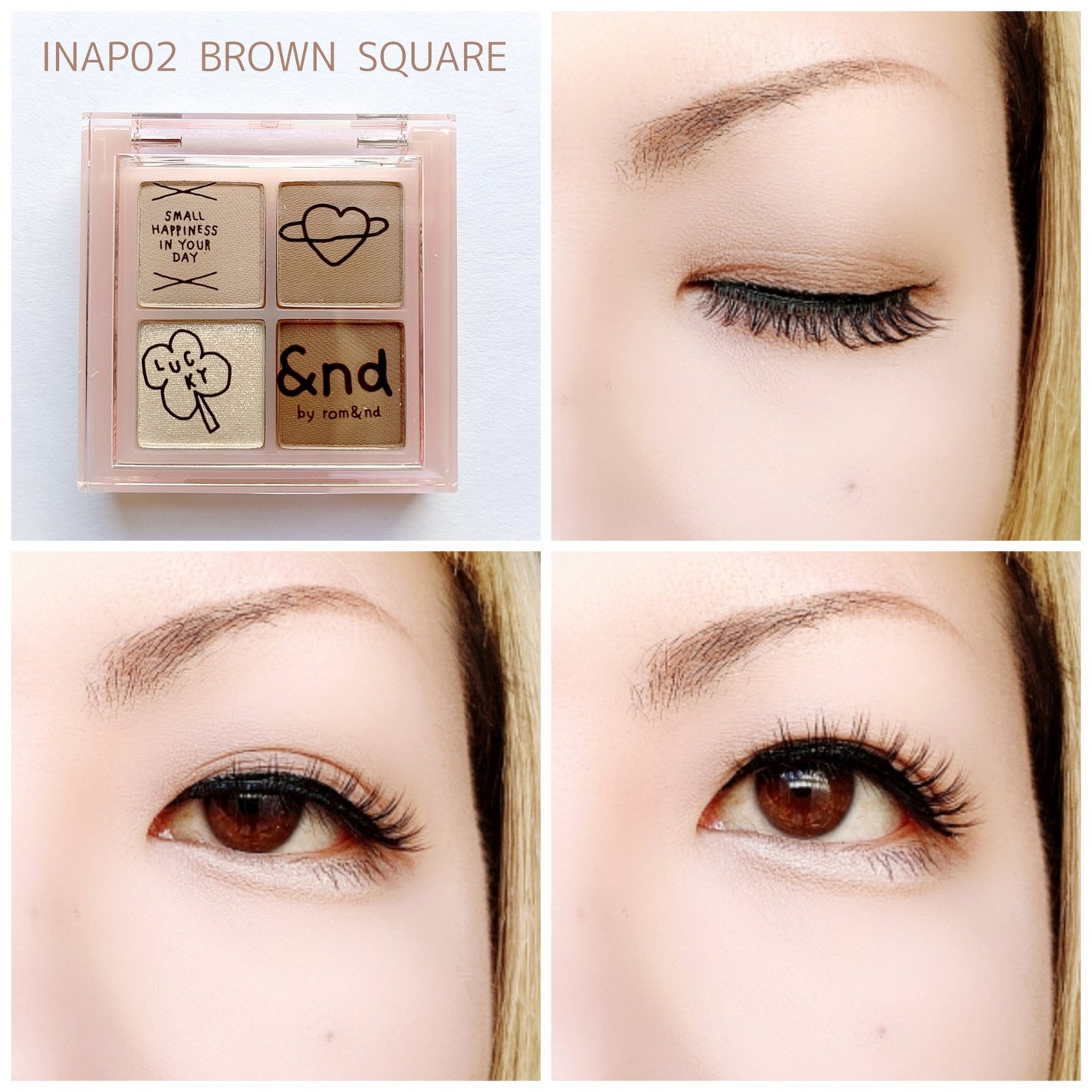 アンドバイロムアンド メロウアイパレット/&nd by rom&nd/アイシャドウパレットを使ったクチコミ(4枚目)