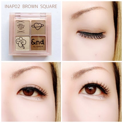 アンドバイロムアンド メロウアイパレット/&nd by rom&nd/アイシャドウパレットを使ったクチコミ(4枚目)