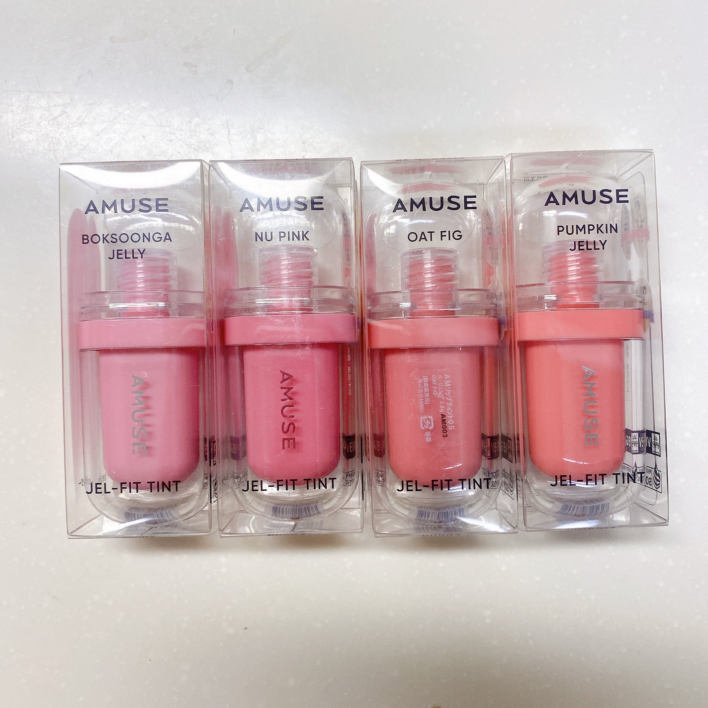 ジェルフィットティント/AMUSE/リップティントを使ったクチコミ(2枚目)