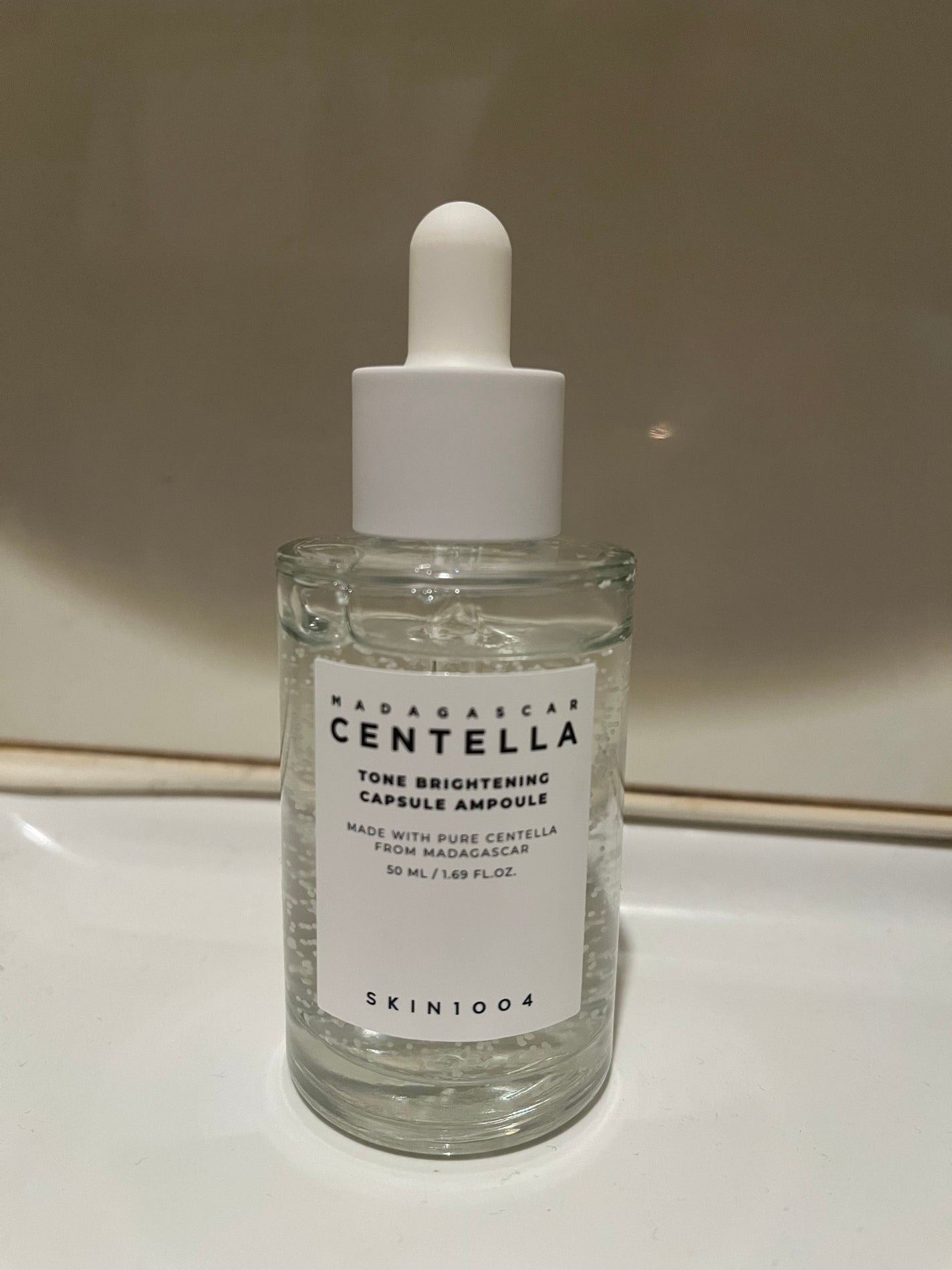 トーンブライトニング カプセルアンプル/SKIN1004/美容液を使ったクチコミ(1枚目)