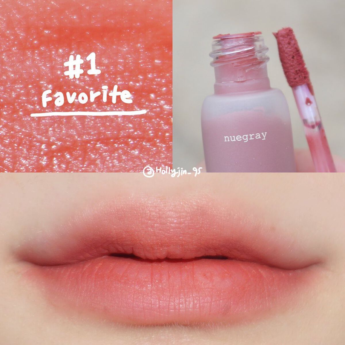 デイリームードマットリキッド/nuegray/リップグロスを使ったクチコミ(3枚目)