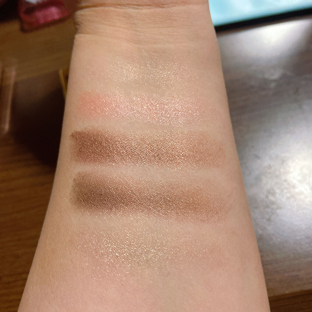 プレミアムガトーシャドウ 06 ピーチクランチバー/スウィーツ スウィーツ/アイシャドウパレットを使ったクチコミ（3枚目）