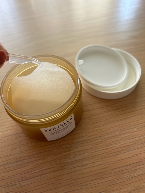 センテラ クイックカーミングパッド/SKIN1004/トナーパッドを使ったクチコミ（2枚目）