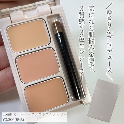 カバーパーフェクトコンシーラー/upink/パレットコンシーラーを使ったクチコミ(1枚目)