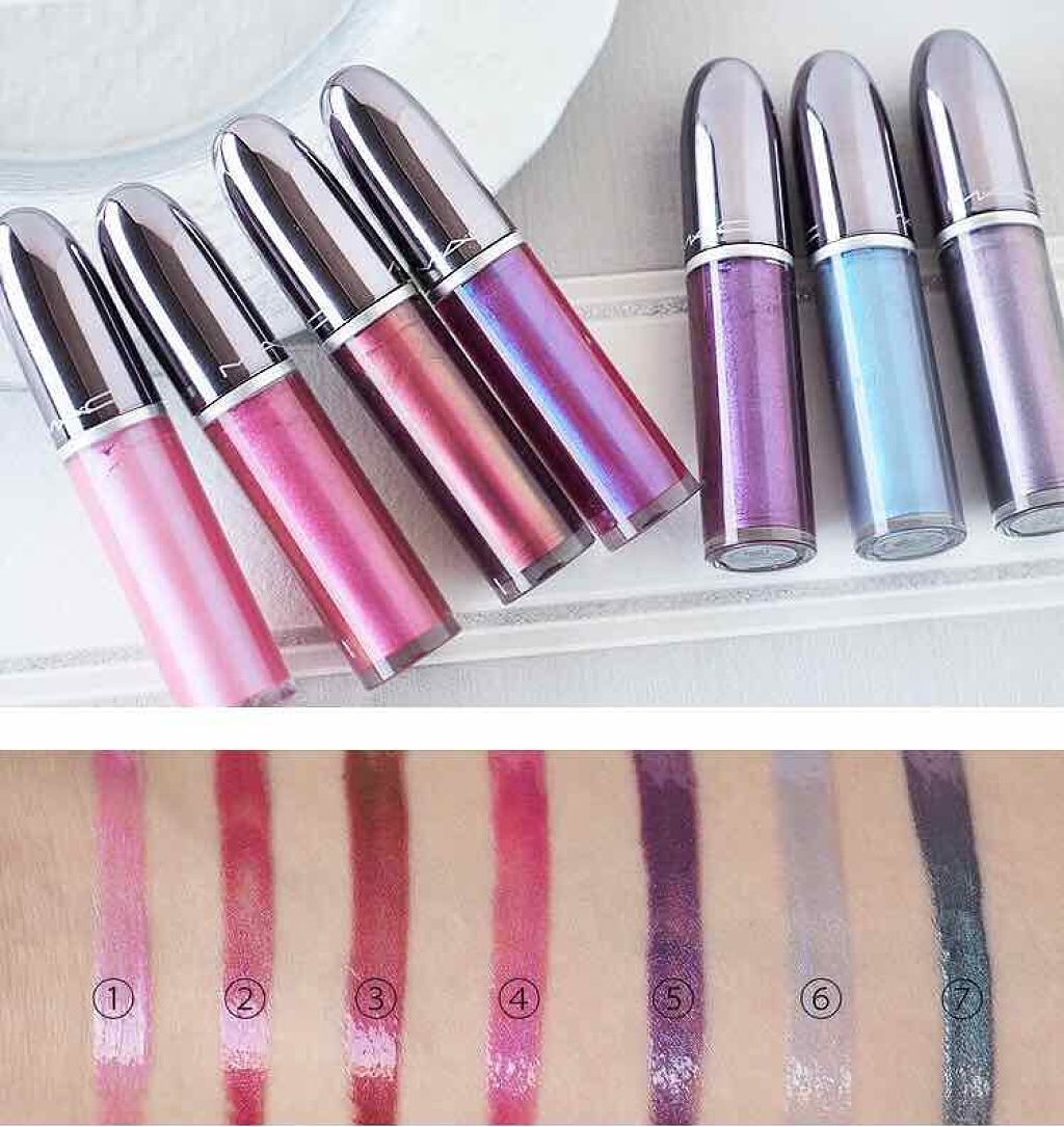 グランドイリュージョン リキッド リップカラー/M・A・C/リップグロスを使ったクチコミ(2枚目)