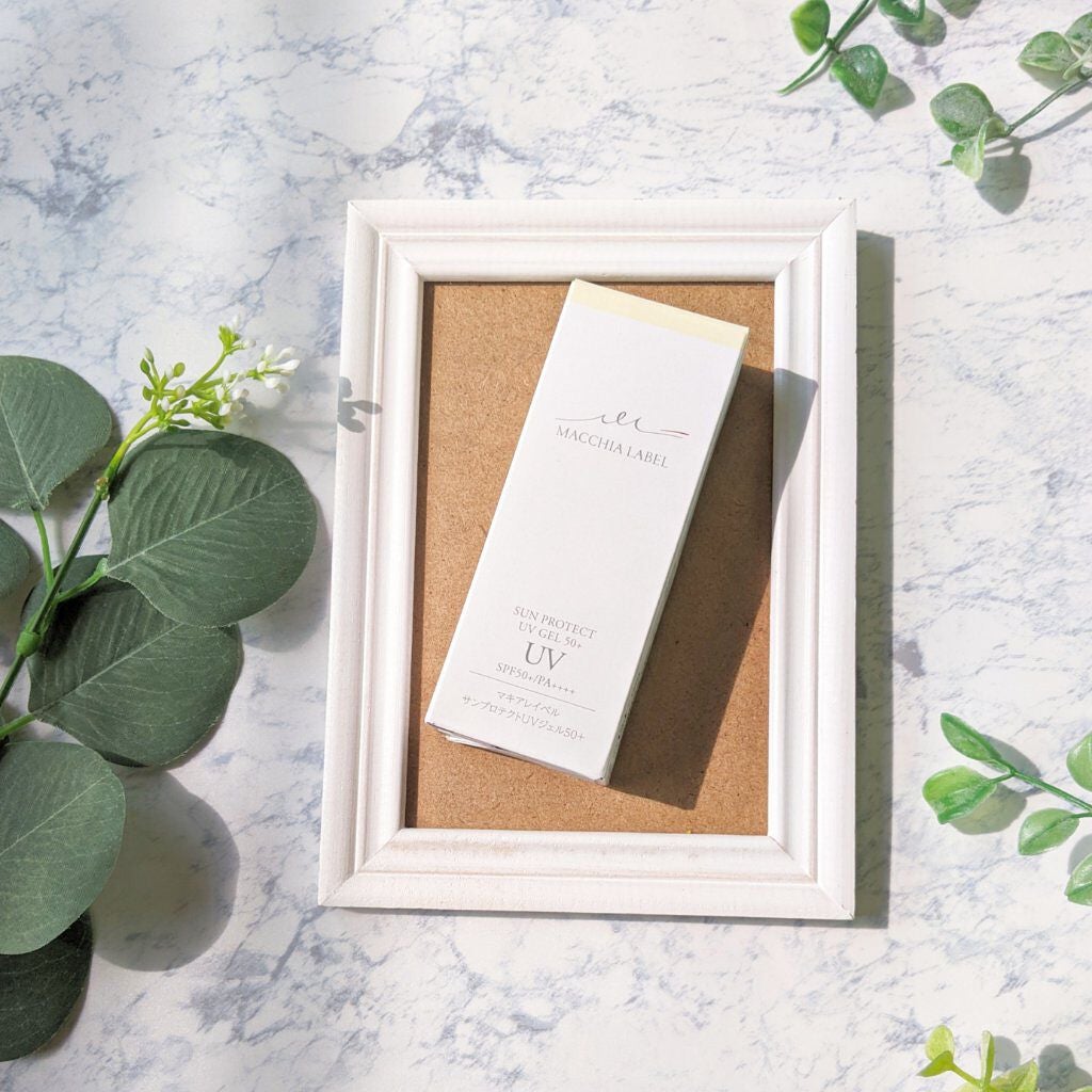 サンプロテクトUVジェル50+/Macchia Label/日焼け止めジェルを使ったクチコミ(1枚目)