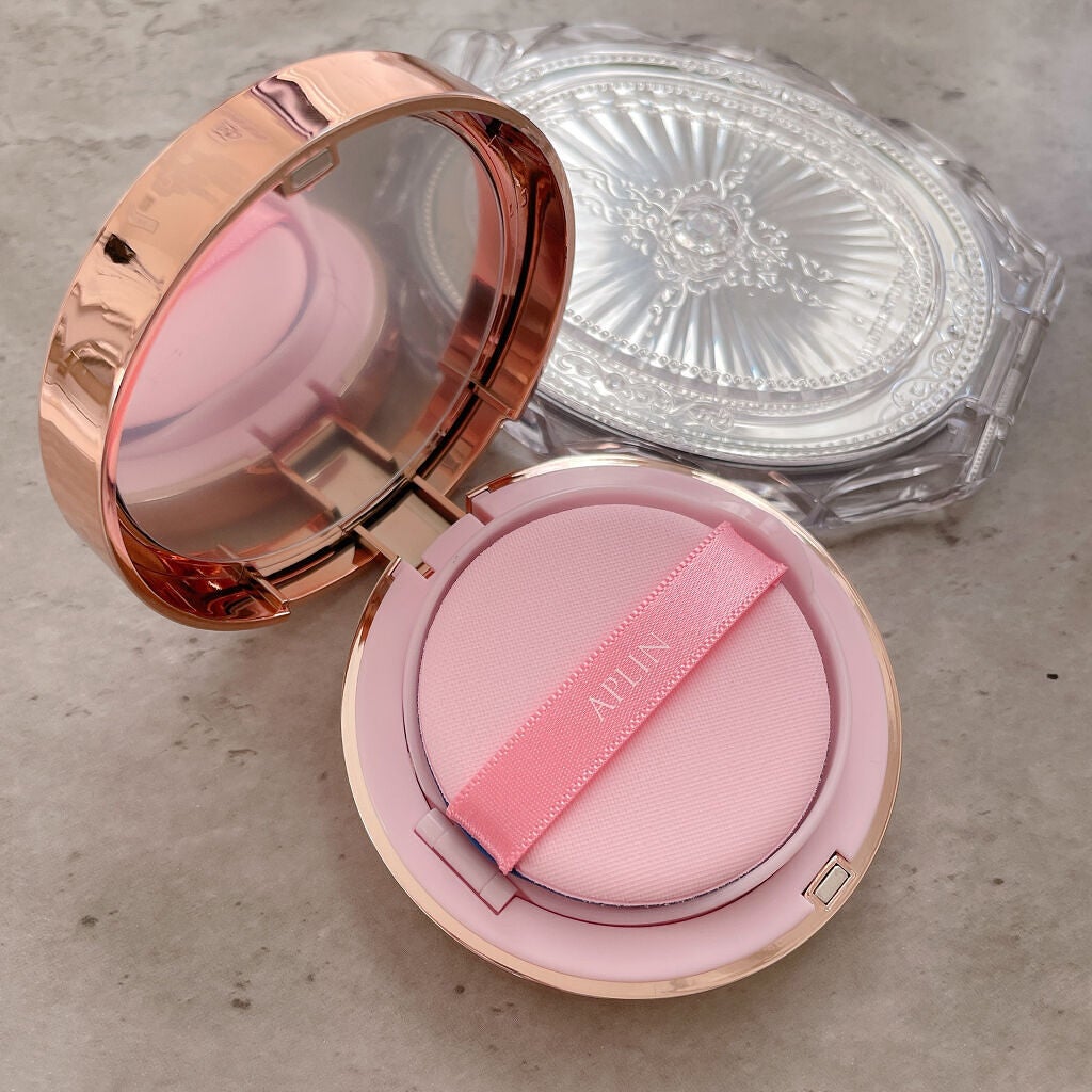 ピンクティーツリーカバークッション/APLIN/クッションファンデーションを使ったクチコミ(2枚目)