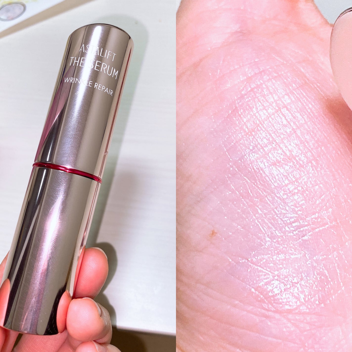 ザ セラム リンクルリペア 朝用 /アスタリフト/美容液を使ったクチコミ(2枚目)