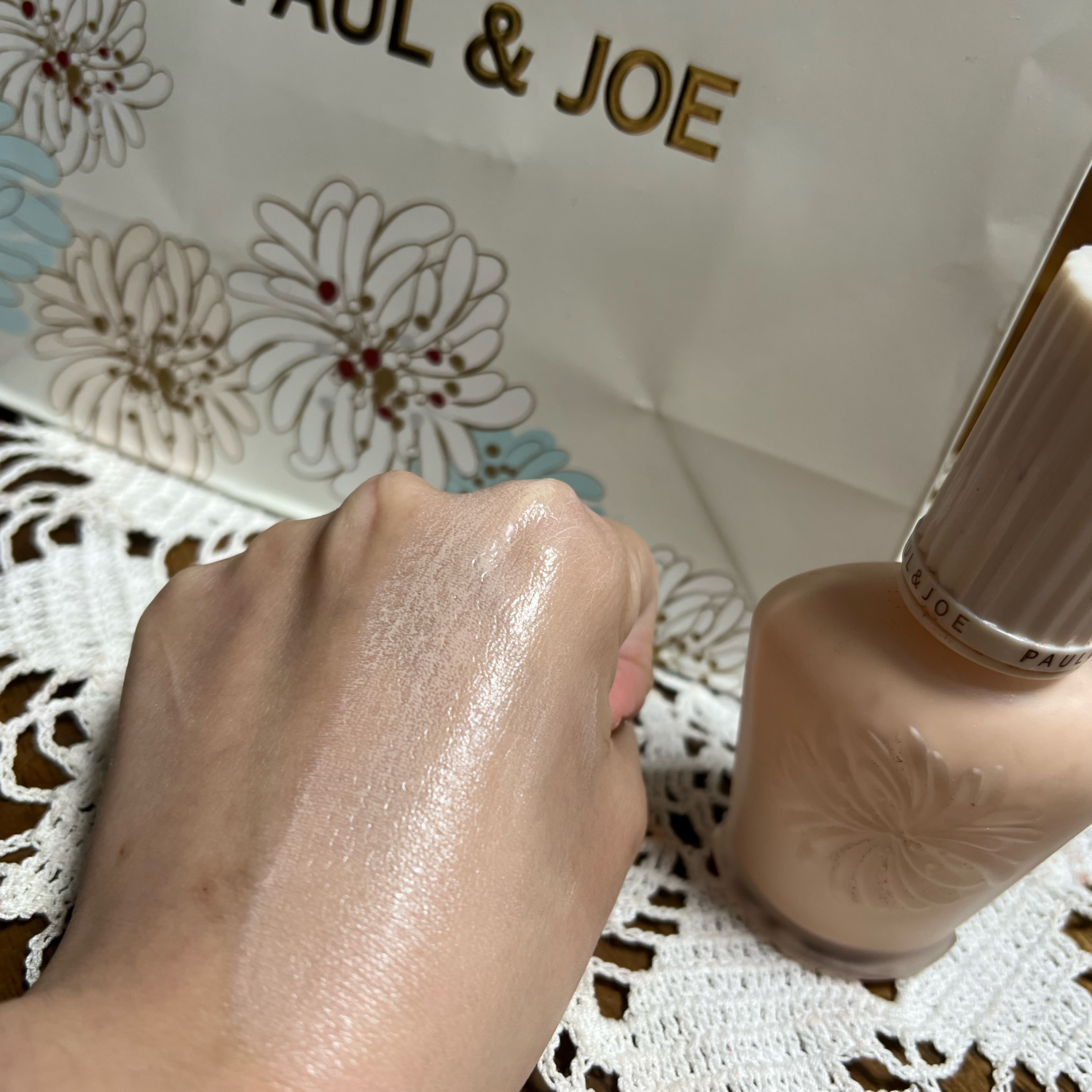 プロテクティング ファンデーション プライマー		/PAUL & JOE BEAUTE/化粧下地を使ったクチコミ（3枚目）