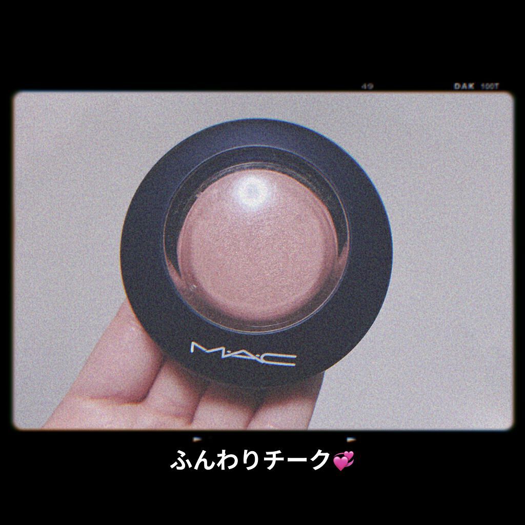 M·A·C ミネラライズ ブラッシュ/M・A・C/パウダーチークを使ったクチコミ（1枚目）