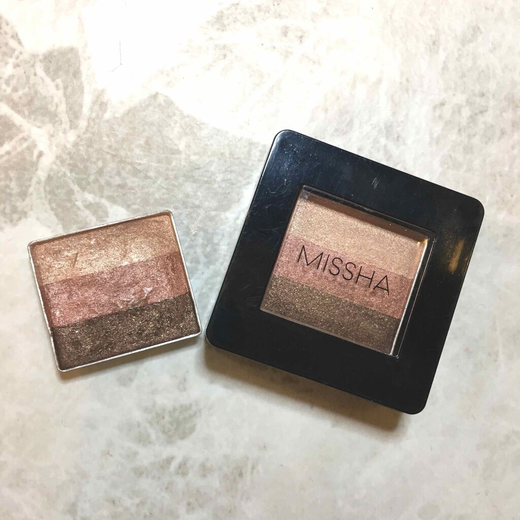 トリプルシャドウ/MISSHA/アイシャドウパレットを使ったクチコミ(1枚目)