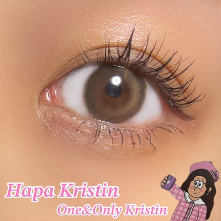 One & Only Kristin/Hapa kristin/カラーコンタクトレンズを使ったクチコミ(4枚目)