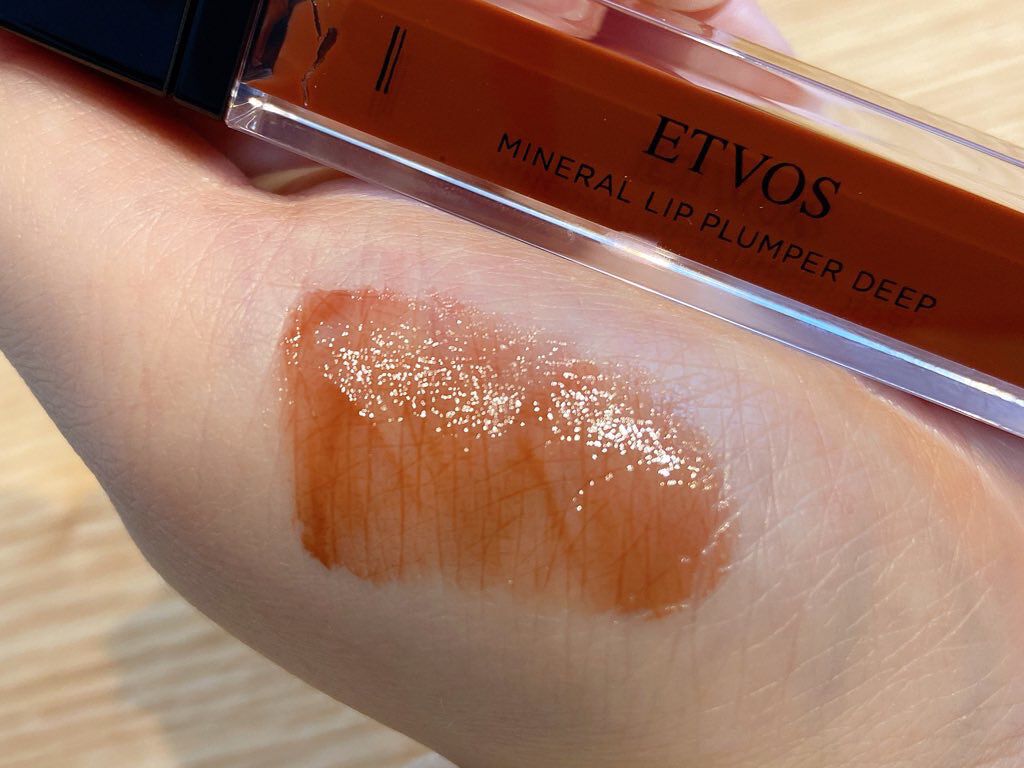 ミネラルリッププランパー ディープ ベイクドマロン/エトヴォス/リッププランパーを使ったクチコミ（3枚目）