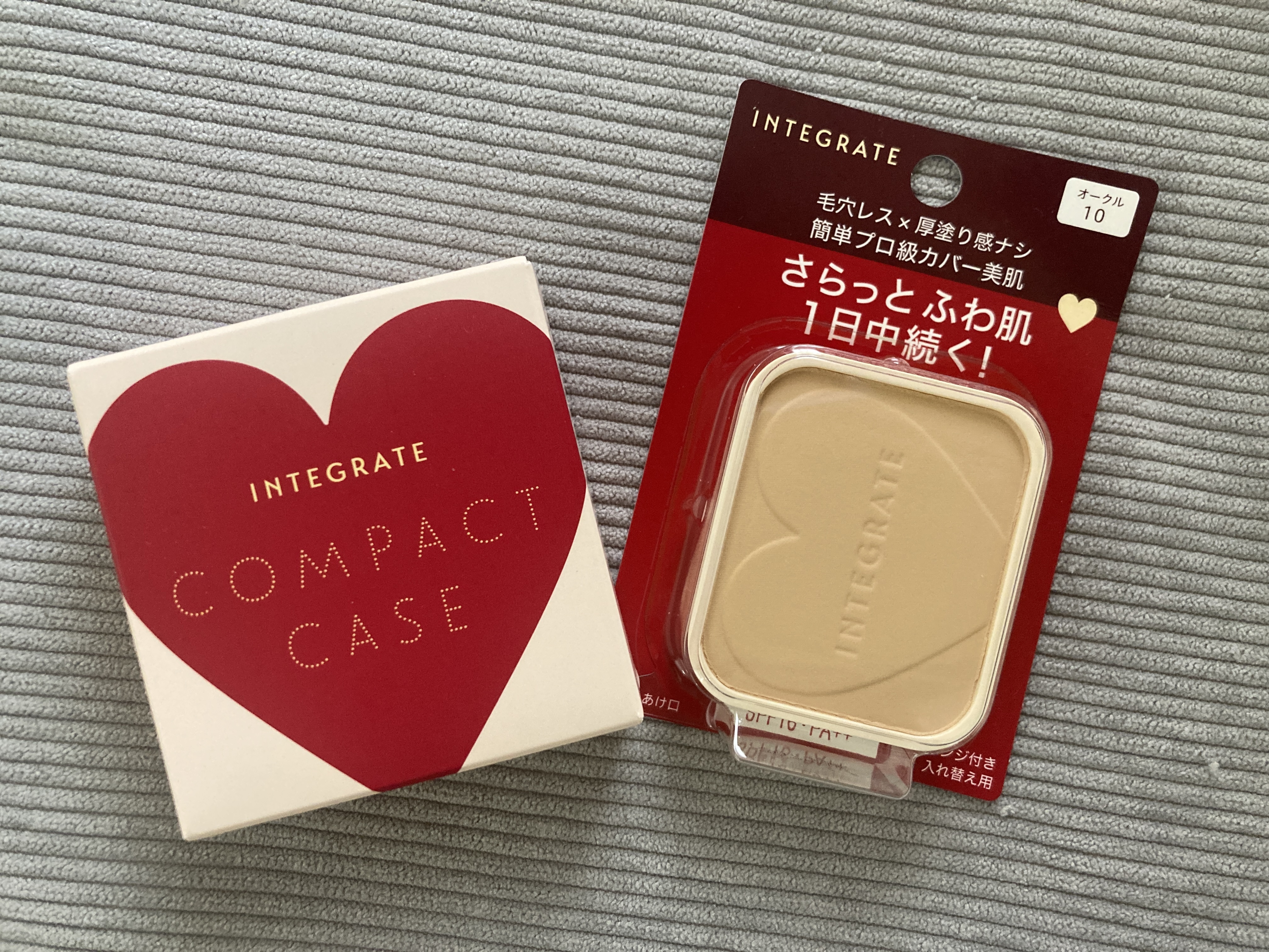 プロフィニッシュファンデーション/インテグレート/パウダーファンデーションを使ったクチコミ（1枚目）