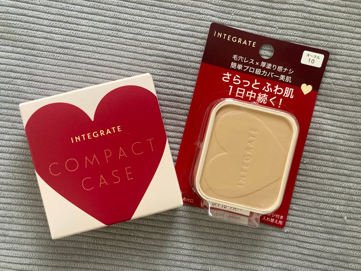 プロフィニッシュファンデーション/インテグレート/パウダーファンデーションを使ったクチコミ(1枚目)