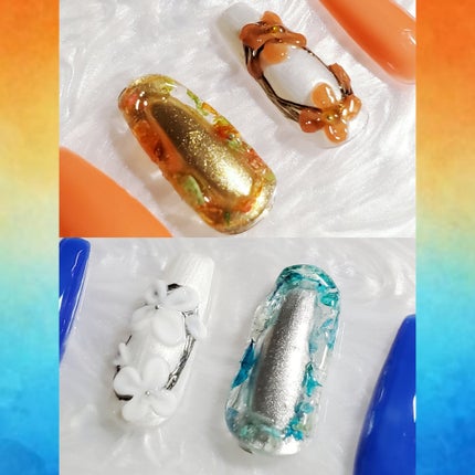 ジェルネイル(ライト対応)/セリア/ジェルネイルを使ったクチコミ(2枚目)