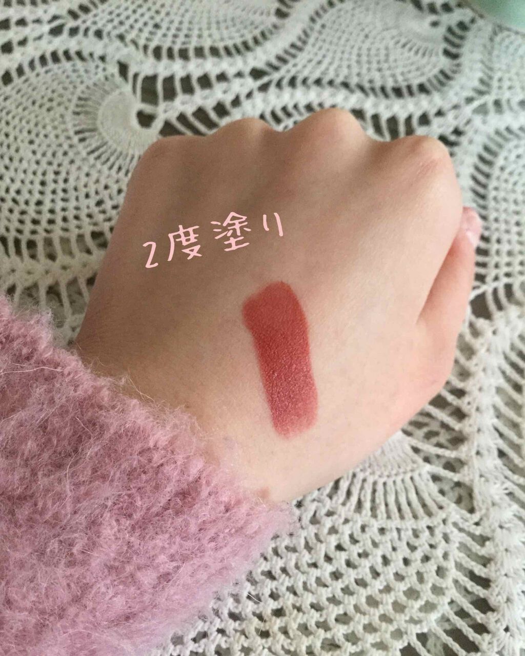 WHY NOT SPINNS リップスティック/DAISO/口紅を使ったクチコミ（2枚目）