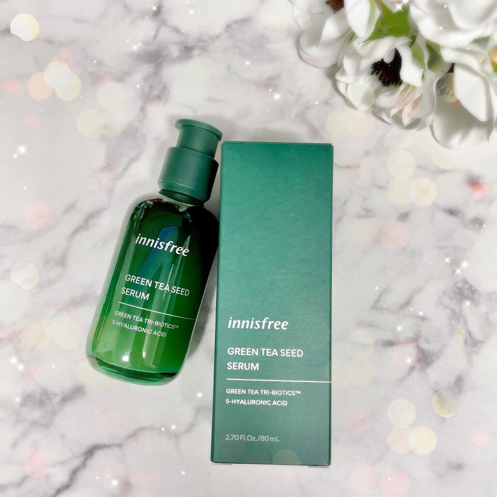 グリーンティーシード セラム N/innisfree/美容液を使ったクチコミ(7枚目)
