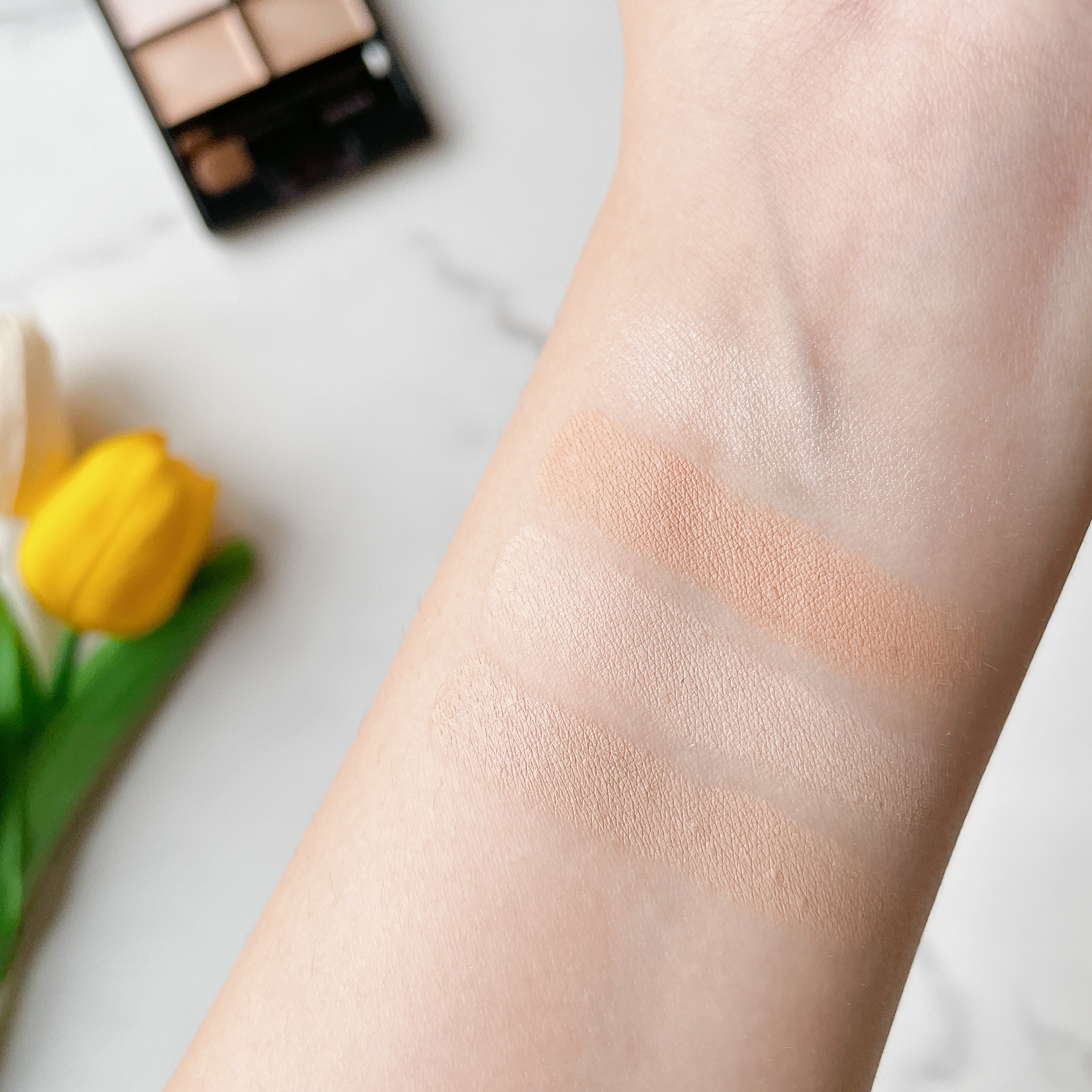 トーンパーフェクティング パレット/DECORTÉ/パレットコンシーラーを使ったクチコミ（3枚目）