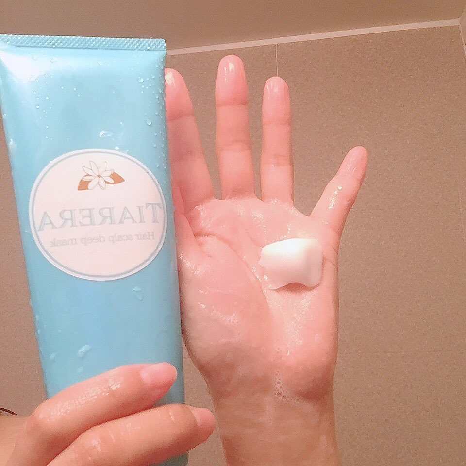 ヘアスカルプディープマスク/TIARERA/ヘアマスク・ヘアパックを使ったクチコミ（3枚目）