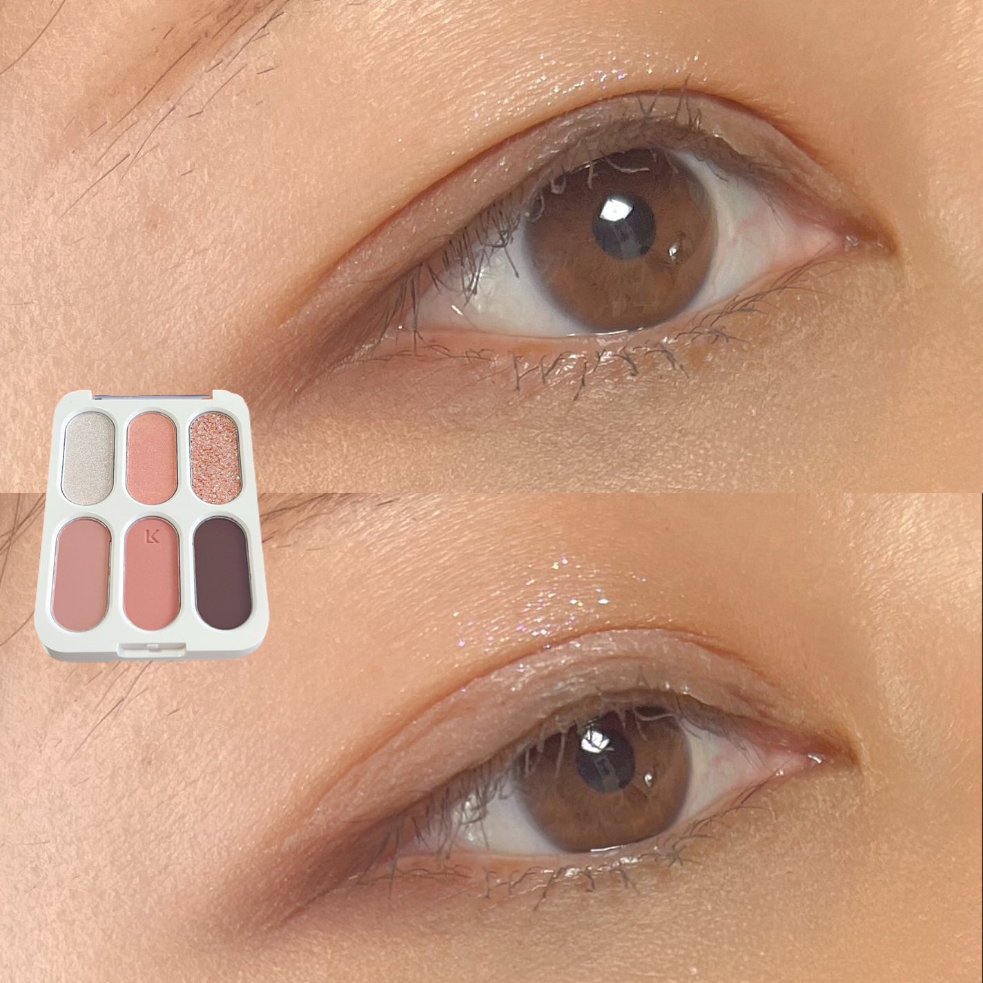 フォーエバー6アイパレット/Laka/アイシャドウパレットを使ったクチコミ(7枚目)