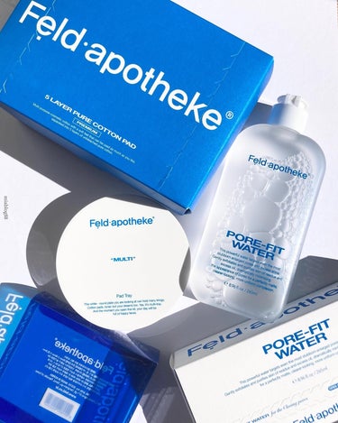 Feld Apotheke ポアフィットウォータートナーのクチコミ「敏感肌でも毛穴ケアできるぞぉぉぉ🔥.ᐟ.ᐟ

▶︎Feld apotheke / 펠드ᄋ.....」（1枚目）