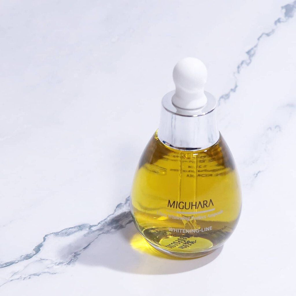 Ultra Whitening Perfect Ampoule/MIGUHARA/美容液を使ったクチコミ(1枚目)