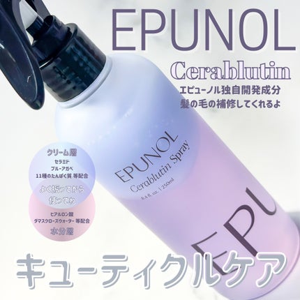 セラブルーチンスプレー/Epunol/プレスタイリング・寝ぐせ直しを使ったクチコミ(1枚目)