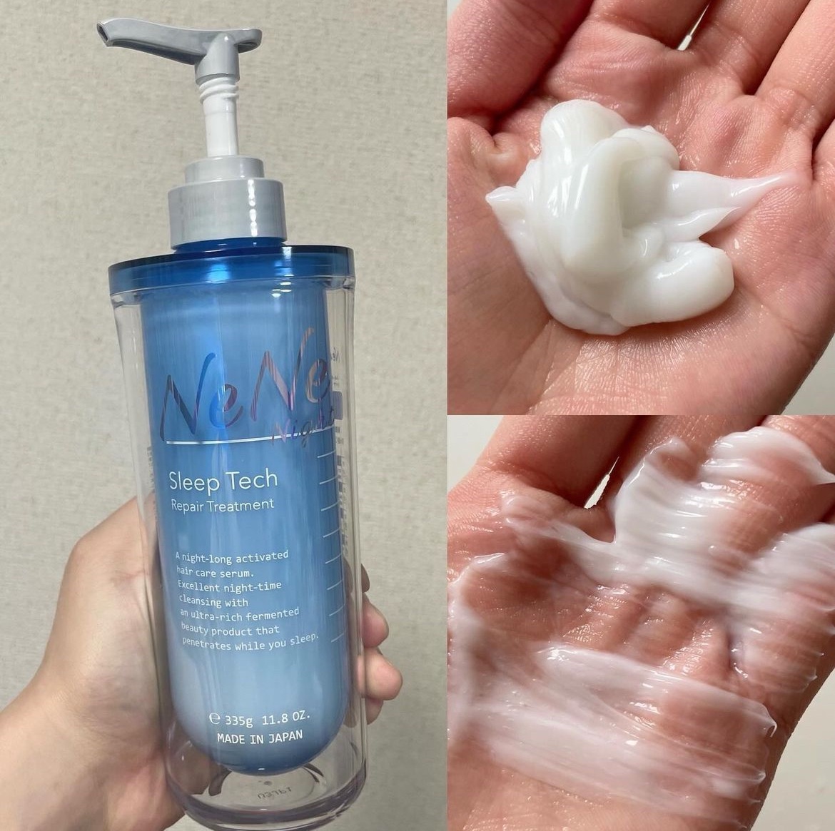 スリープテック リペア シャンプー／ヘアトリートメント シャンプー本体 340ml/NeNe Night/市販シャンプーを使ったクチコミ（3枚目）