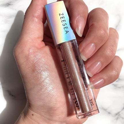 ダイヤモンドシリーズ 星空リキッドアイシャドウ/ZEESEA/リキッドアイシャドウを使ったクチコミ(7枚目)