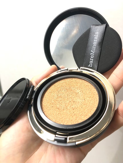 オリジナル ピュア セラム カバーアップ クッション/bareMinerals/クッションファンデーションを使ったクチコミ(2枚目)