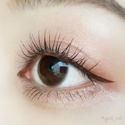 EyeTeen Choco Brown(アイティーンチョコブラウン)/OLENS/カラーコンタクトレンズを使ったクチコミ(2枚目)