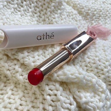 athe AUTHENTIC AIRY LIP BALM/athe/口紅を使ったクチコミ（2枚目）