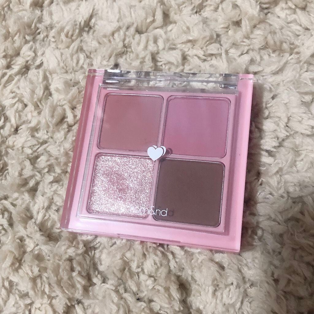 ベターザンアイズ/rom&nd/アイシャドウパレットを使ったクチコミ(1枚目)