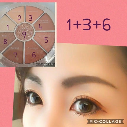 グロウエディションカラーフィルターシャドウパレット/MISSHA/アイシャドウパレットを使ったクチコミ(1枚目)