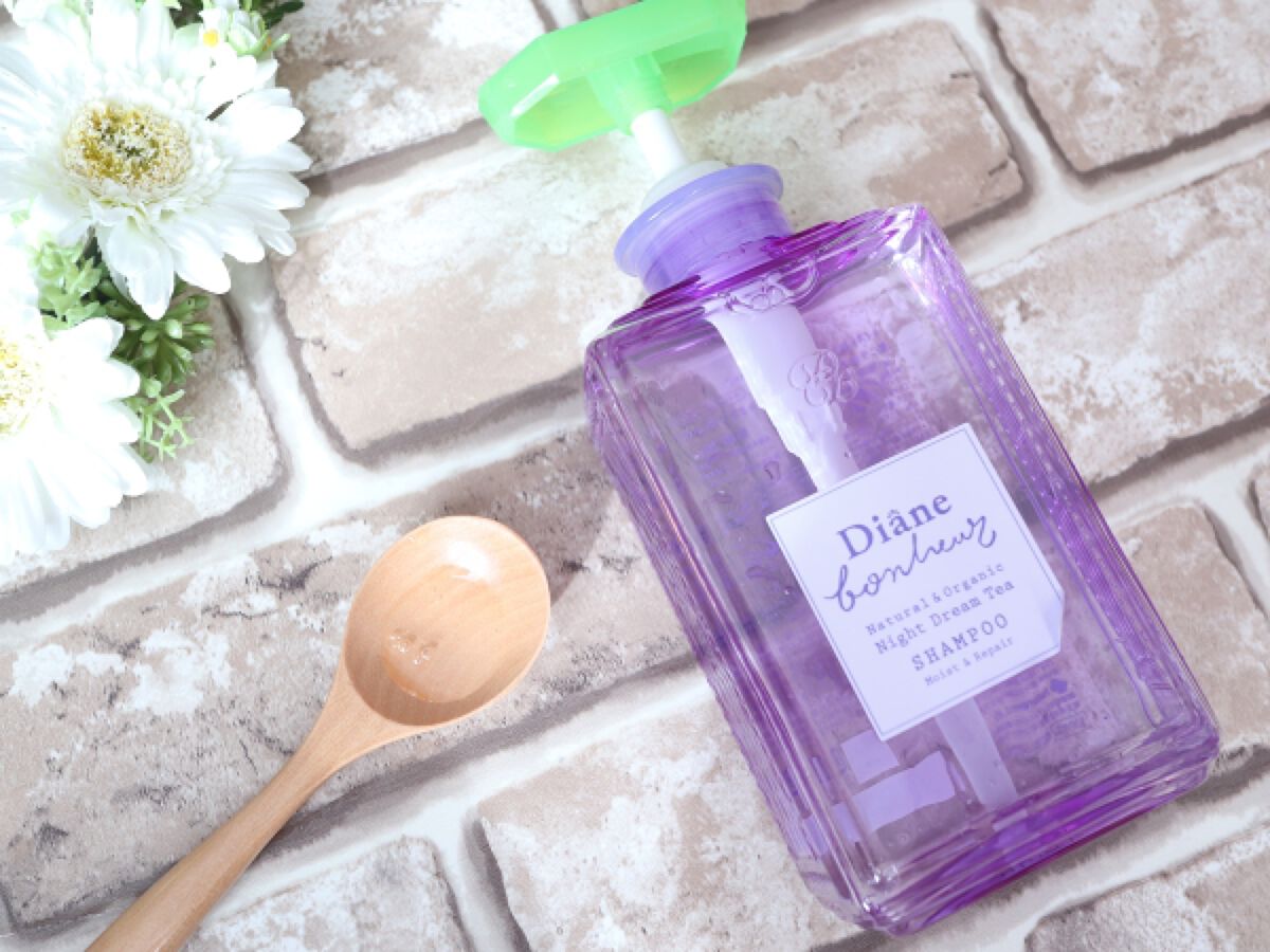 ダイアンボヌール モイスト&リペア シャンプー/トリートメント ナイトドリームティーの香り/ダイアン/市販シャンプーを使ったクチコミ(1枚目)