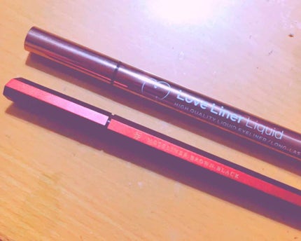 モテライナー リキッド/UZU BY FLOWFUSHI/リキッドアイライナーを使ったクチコミ(1枚目)