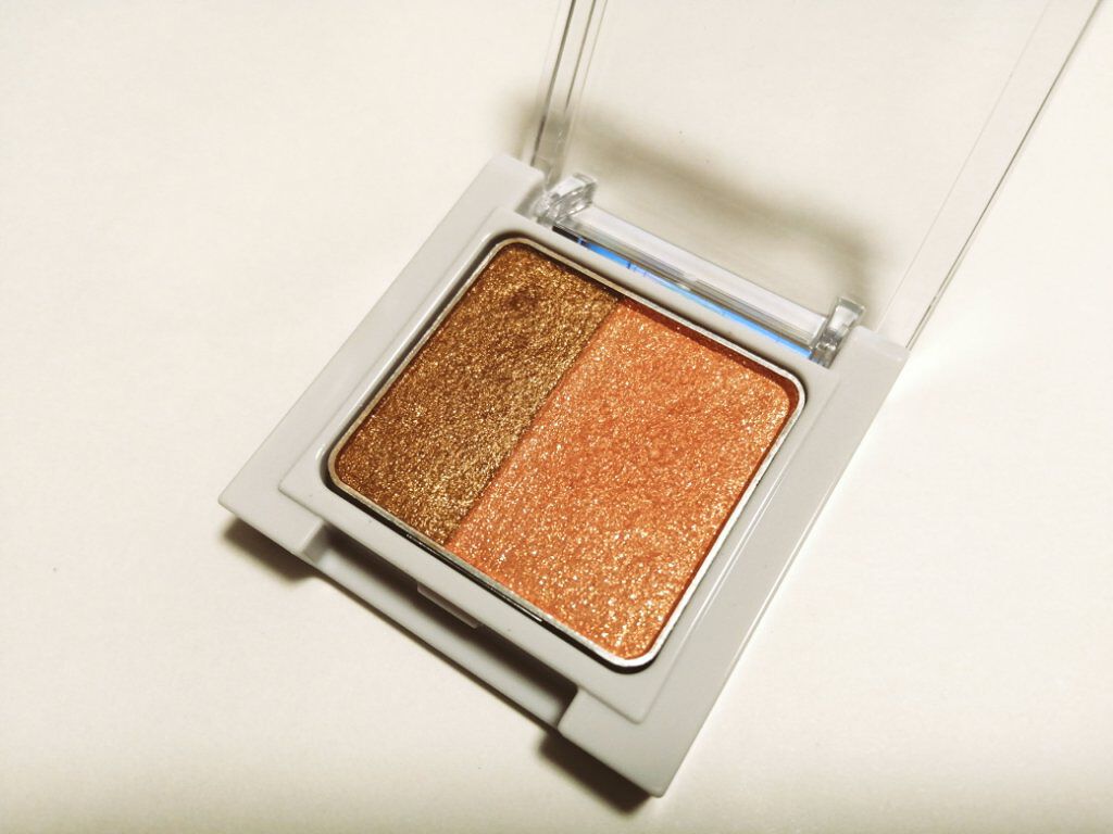 ツイングラデーションアイカラー オレンジプラリネ/オルビス/アイシャドウパレットを使ったクチコミ（1枚目）