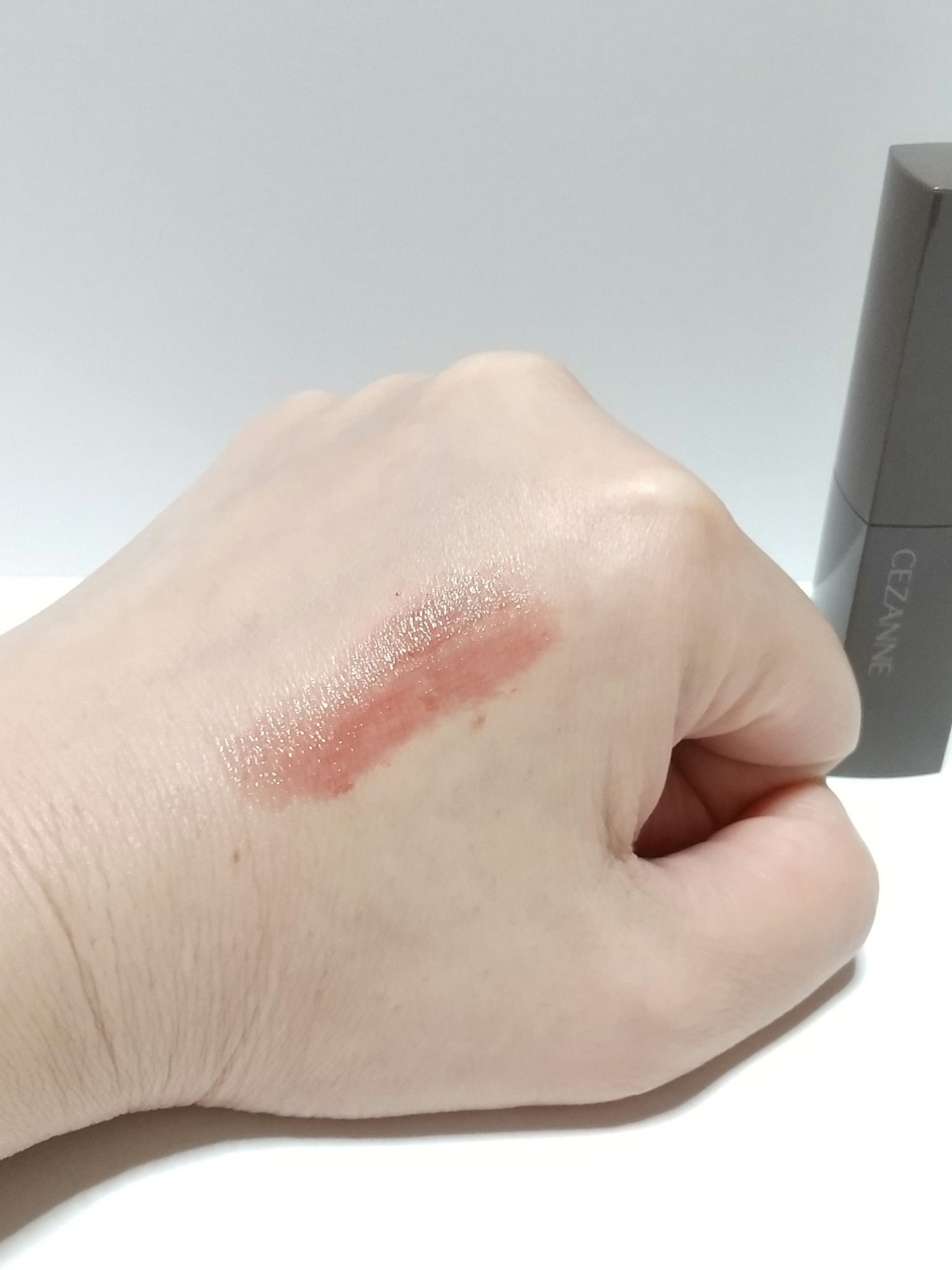 リップカラーシールド/CEZANNE/口紅を使ったクチコミ（3枚目）