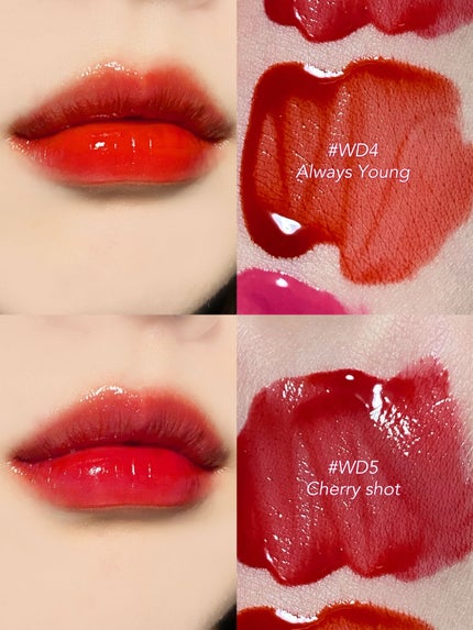 ザ ウォータリーデューティント/MERZY/リップティントを使ったクチコミ(5枚目)