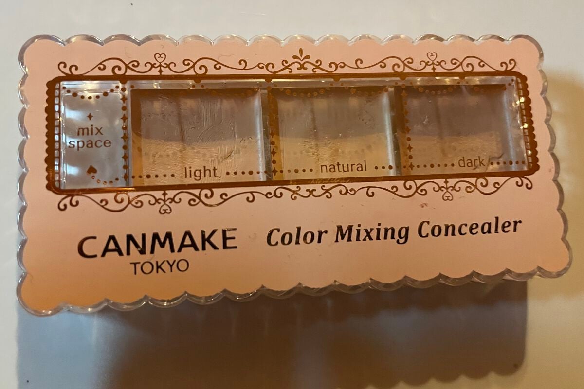 カラーミキシングコンシーラー/キャンメイク/パレットコンシーラーを使ったクチコミ(1枚目)