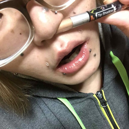 ジェルグロスリップ/CEZANNE/リップグロスを使ったクチコミ(4枚目)