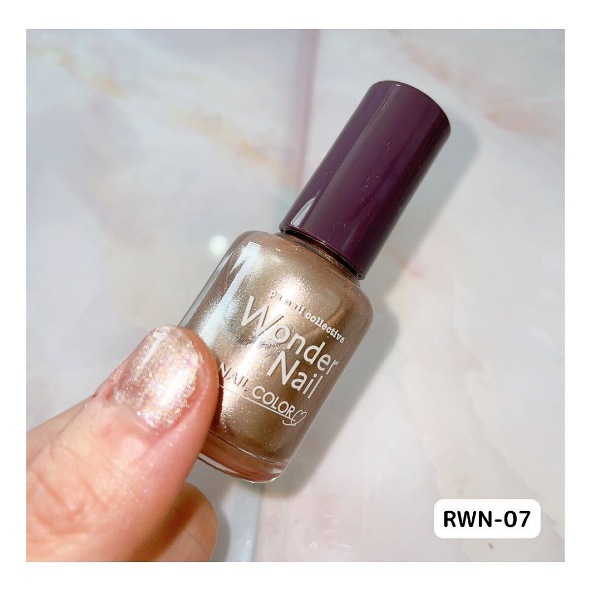 pa ワンダーネイル トップコート/pa nail collective/ネイルトップコートを使ったクチコミ(8枚目)