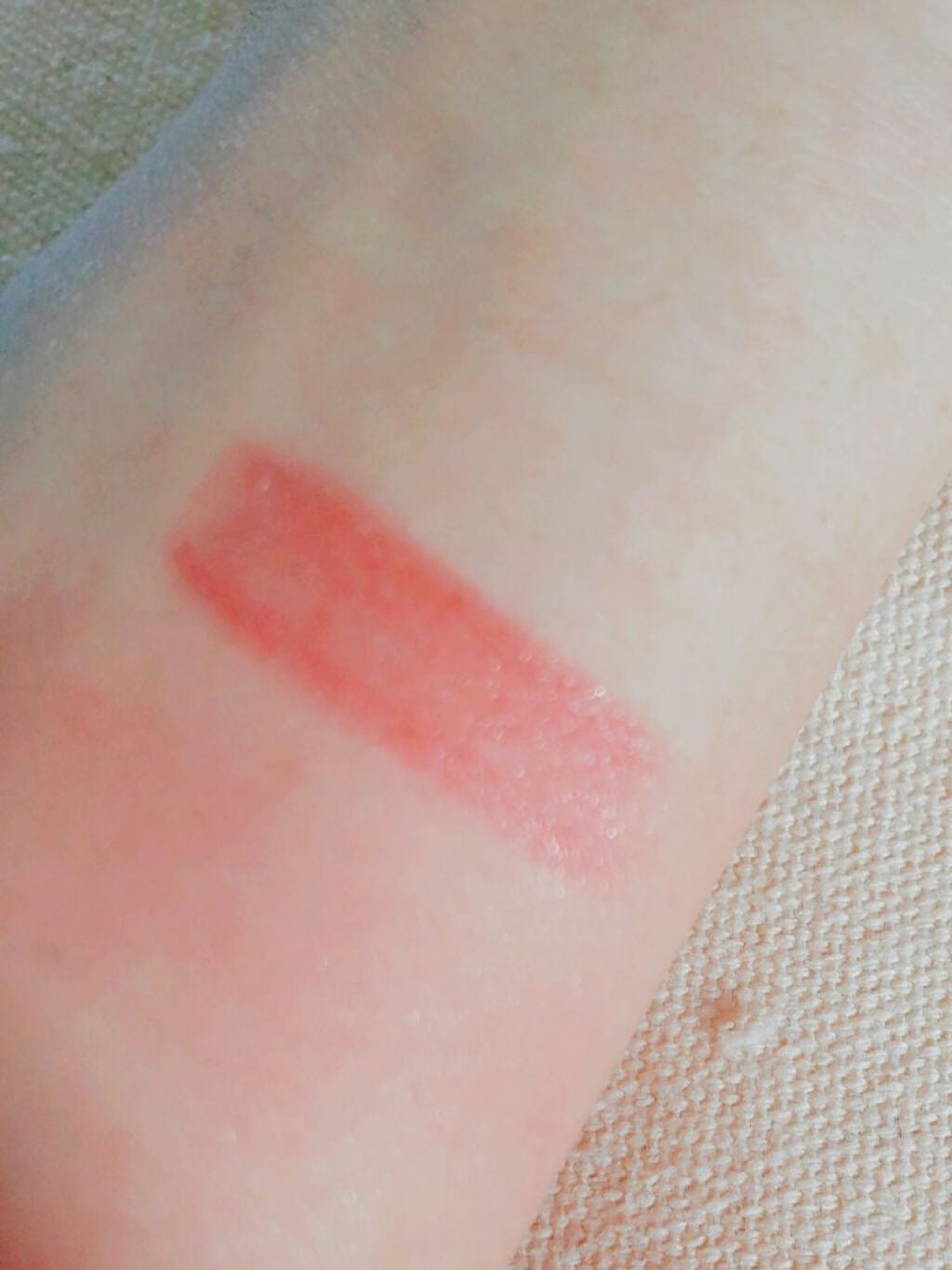 チョコモチ on LIPS 「【使った商品】ちふれ口紅s517 レッド系パール ..」(3枚目)